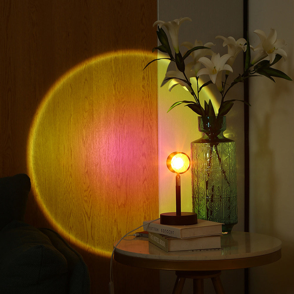 USB Charging Sunset Double Light