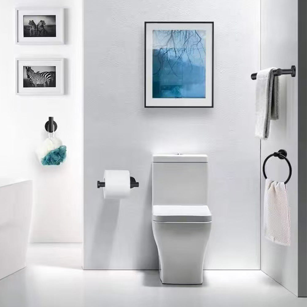 4 Pcs Bathroom Hardware Set Stainless Steel Wall Mounted Accessories