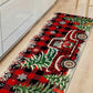 2PCS Christmas Floor Mats Set Non Slip Kitchen Rug for Bathroom Living Room Doorway