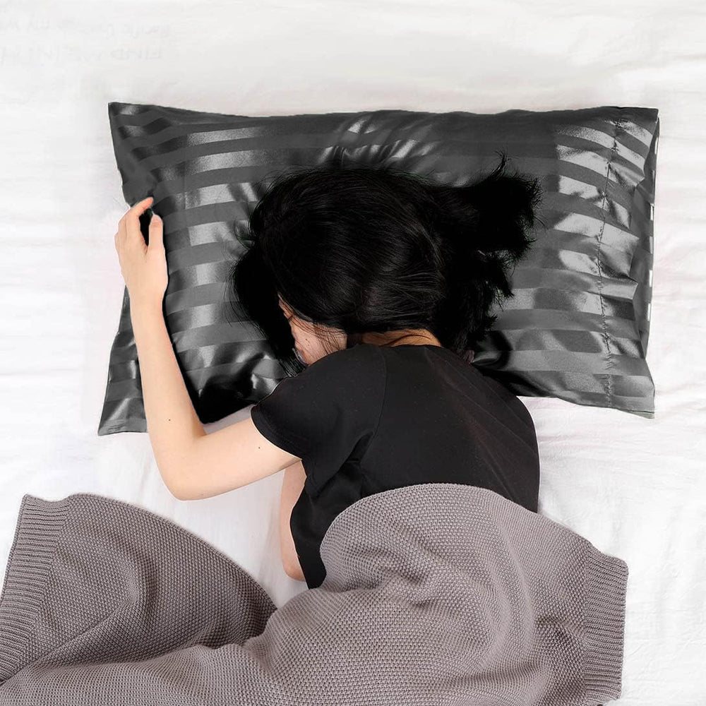 51x76cm Satin Pillowcase for Hair and Skin Soft Envelope Closure Pillowcase