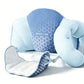 Set of 3pcs Travel Self-Inflating Neck Pillow Lumbar Support Pillow Hanging Footrest