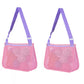 2Pcs Beach Toy Seashell Mesh Collecting Bag