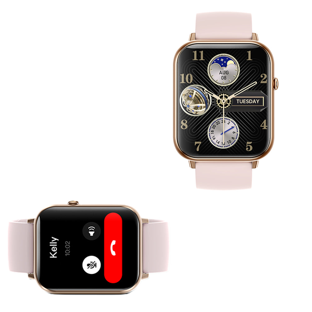 Smartwatch with Bluetooth Calling 2.1 Inch Display 104 Sports Modes Health Monitoring IP68 Waterproof