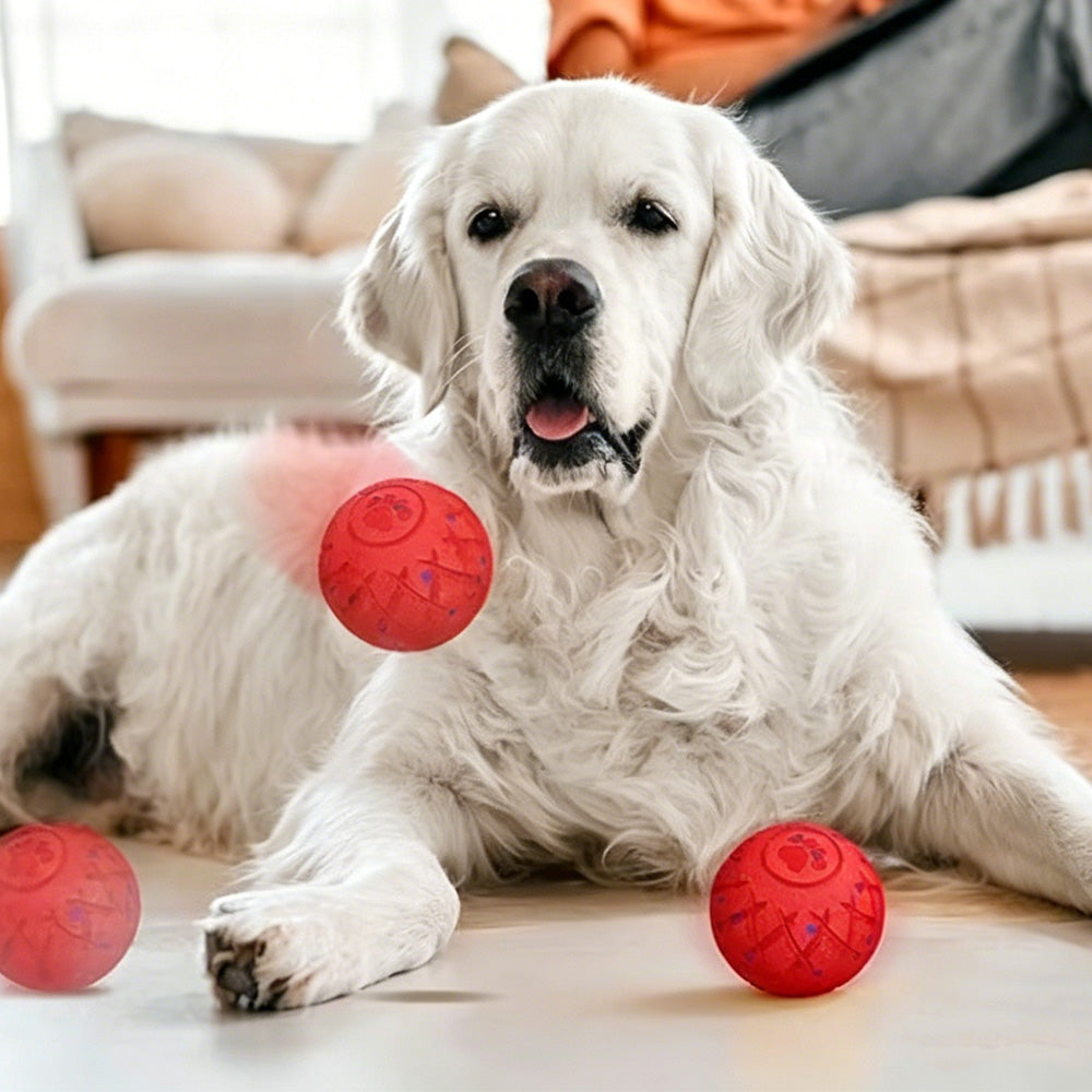 3 Mode Automatic Moving Rotating Dog Toy Ball for Medium and Large Dogs
