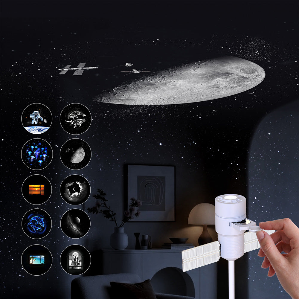 Galaxy Projector Night Light with 3 Modes and Timer Adjustable USB Night Light for Home Car