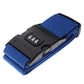 2Pcs Luggage Strap Code Password Travel Suitcase Secure Lock Security Packing Belt