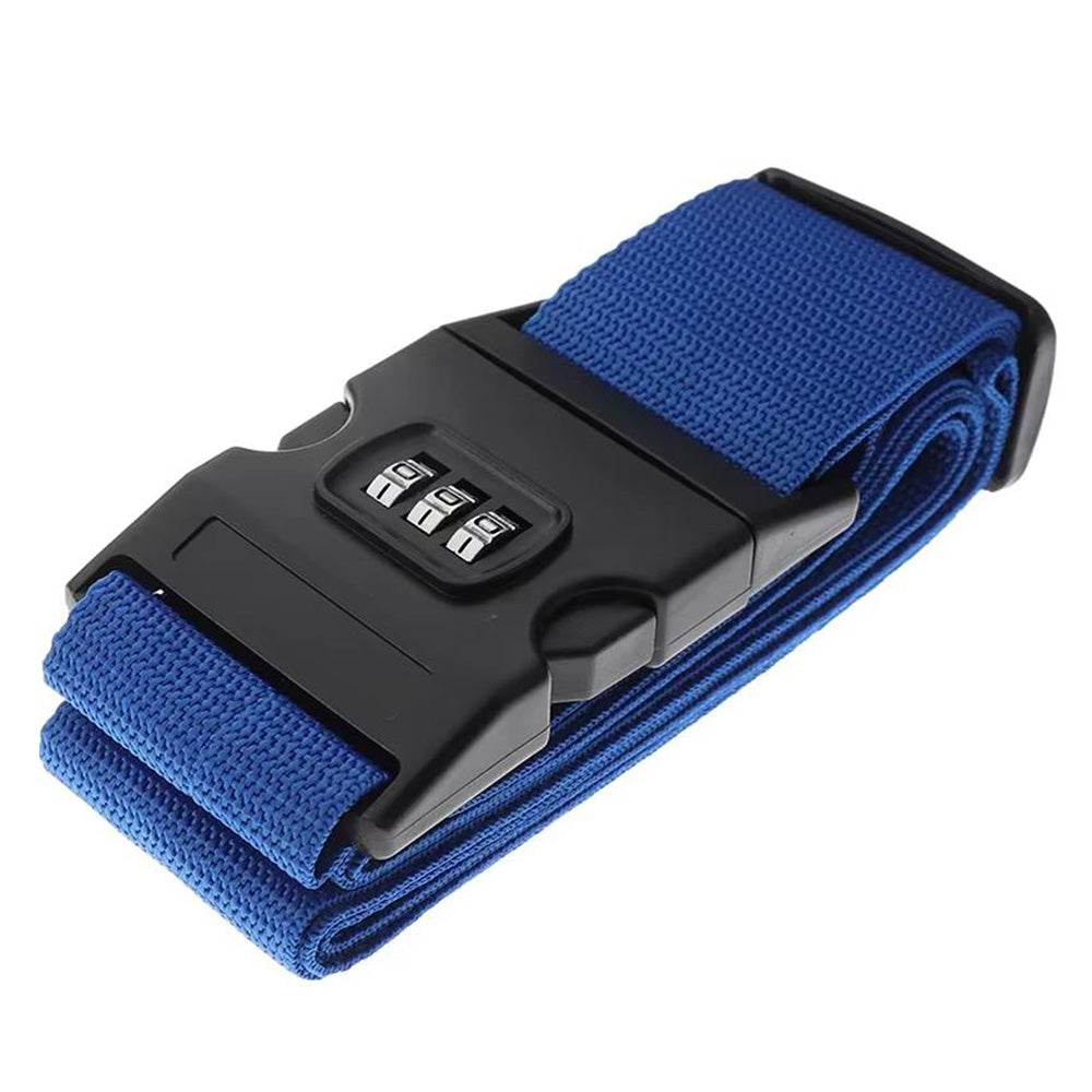2Pcs Luggage Strap Code Password Travel Suitcase Secure Lock Security Packing Belt