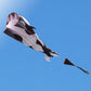 3D Soft Killer Whale Frameless Flying Kite Outdoor Sports Toy