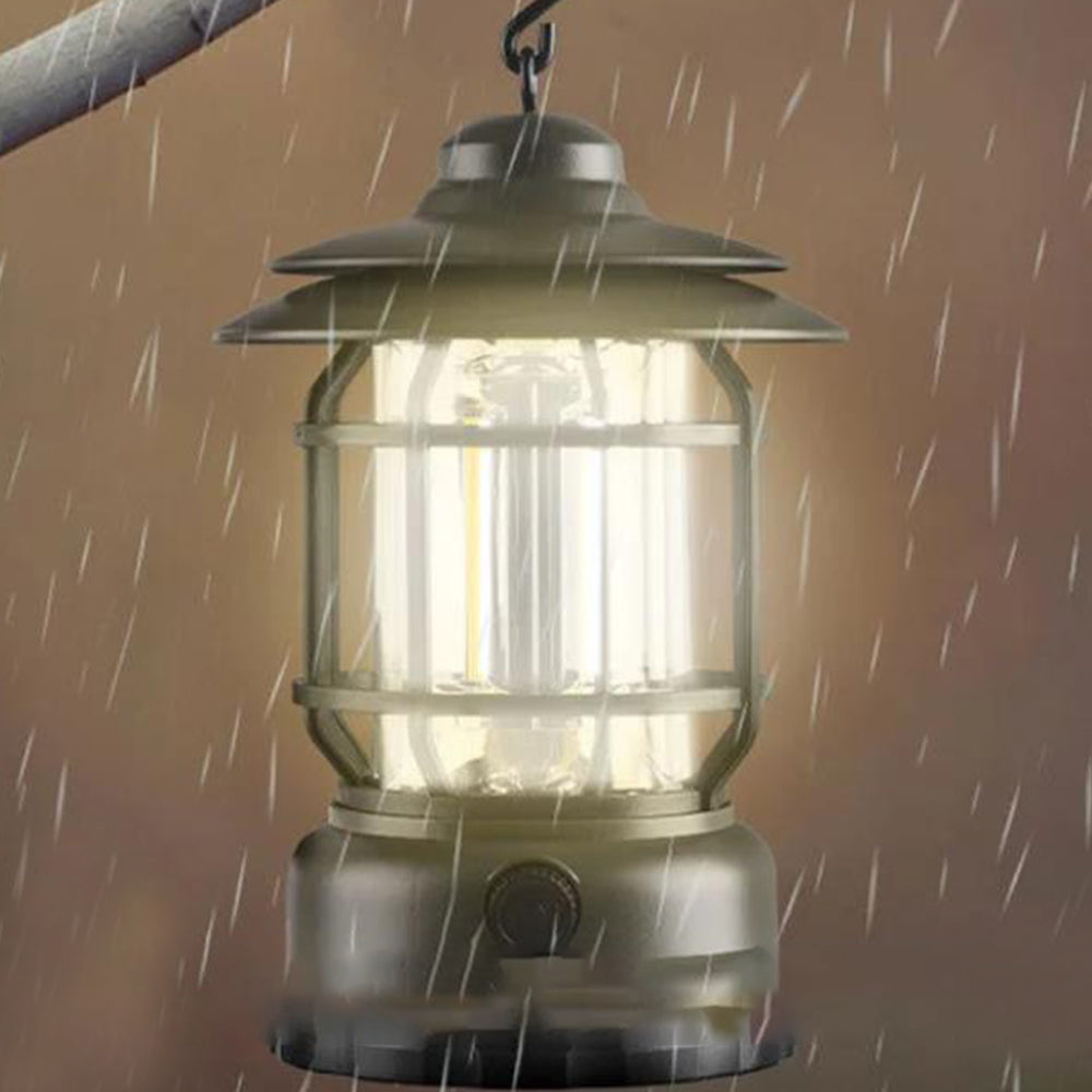 Rechargeable Retro Tent Camping Night Lamp