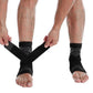 Sports Ankle Brace Support Compression Sleeve for Foot Stabilization Unisex