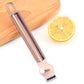 Stainless Steel Lemon Zester Grater Citrus Peeler With Channel Knife