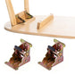 4Pcs 90 Degree Self Locking Folding Hinge for Tables Chairs and Workbenches