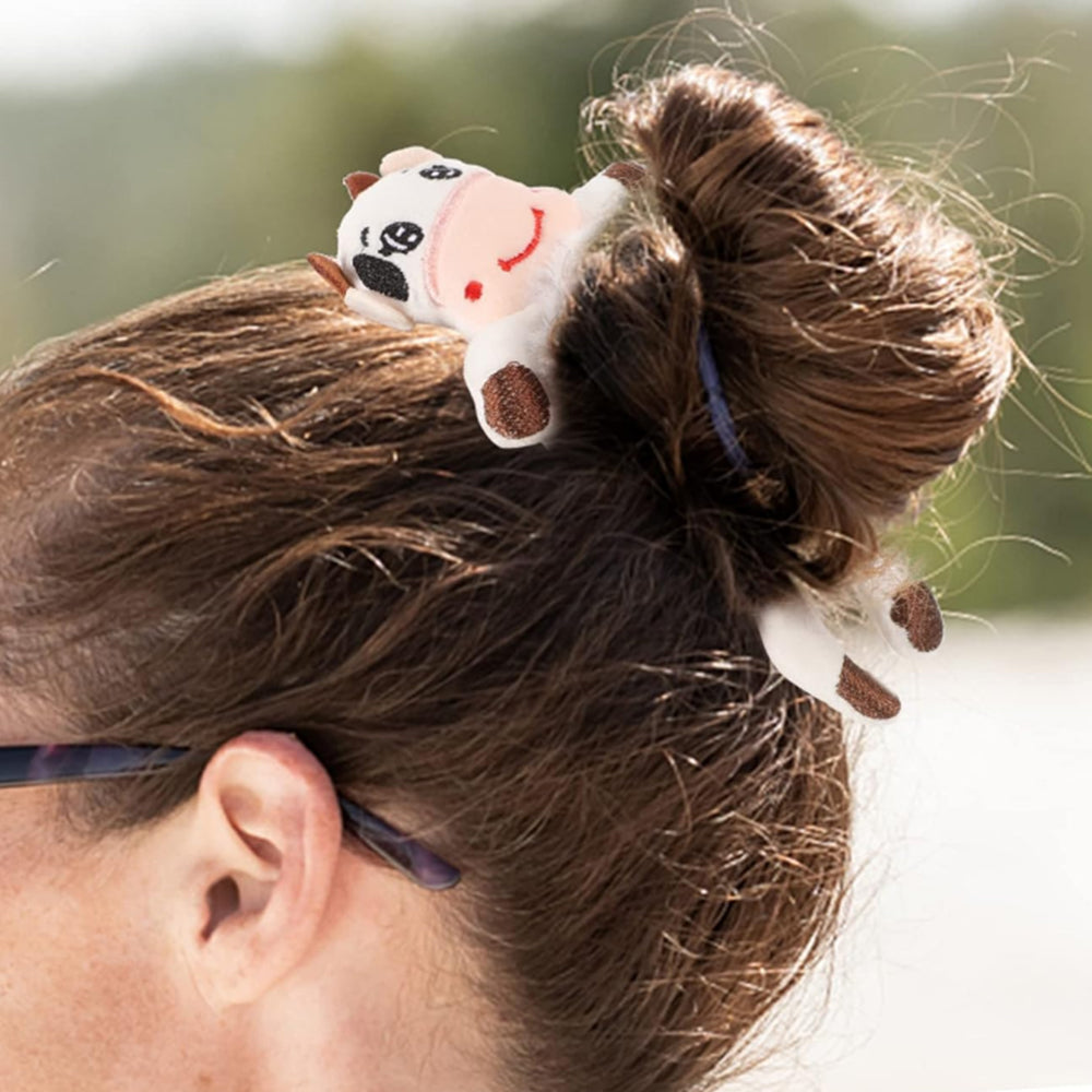 3Pcs Cute Animal Scrunchies Plush Hair Bands