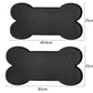 Dog Food Mats for Floors Waterproof Silicone Dog Bowl Mat with Raised Edge