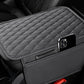 Microfiber Leather Car Center Console Cover Car Arm Rest Cover with 2 Storage Bags
