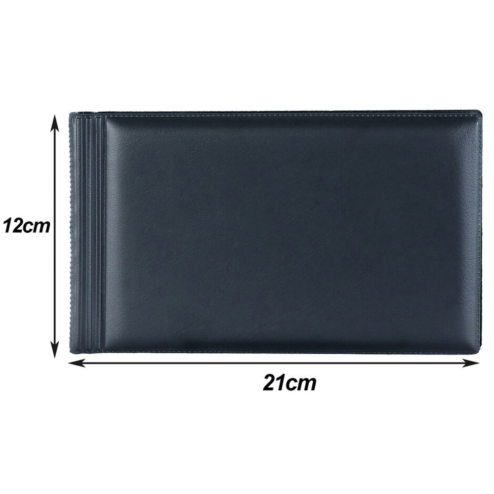 2Pcs 20-Sheet Banknote Stock Collection Currency Storage Album for Coin Paper Money