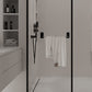 2XStainless Steel Self-Adhesive Towel Rack for Bathroom No Drilling Required