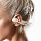 Open Ear Air Conduction Bluetooth Headphones with Noise Canceling Mic for Sports Office