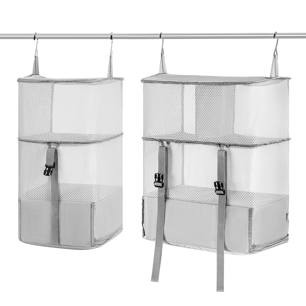 Portable Travel Hanging Luggage Organizer Foldable Packing Cube