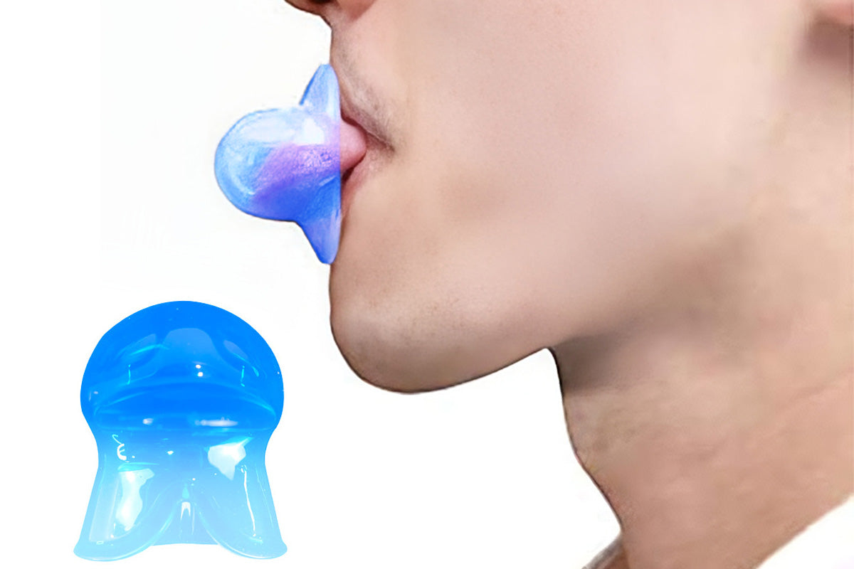 Anti Snoring Tongue Sleep Aid Mouthpiece with Storage Case