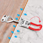 4 PCS Toggle Latch Quick Release Over Centre Latch Zinc Plated Iron for Door Window Cabinet