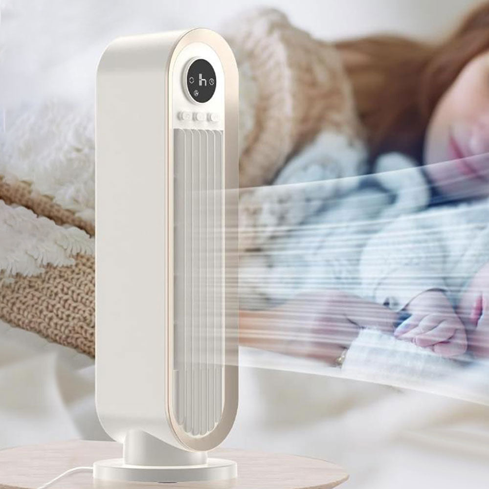 Household Desk Tower Bladeless Electric Fan With Timmer And 3 Speeds