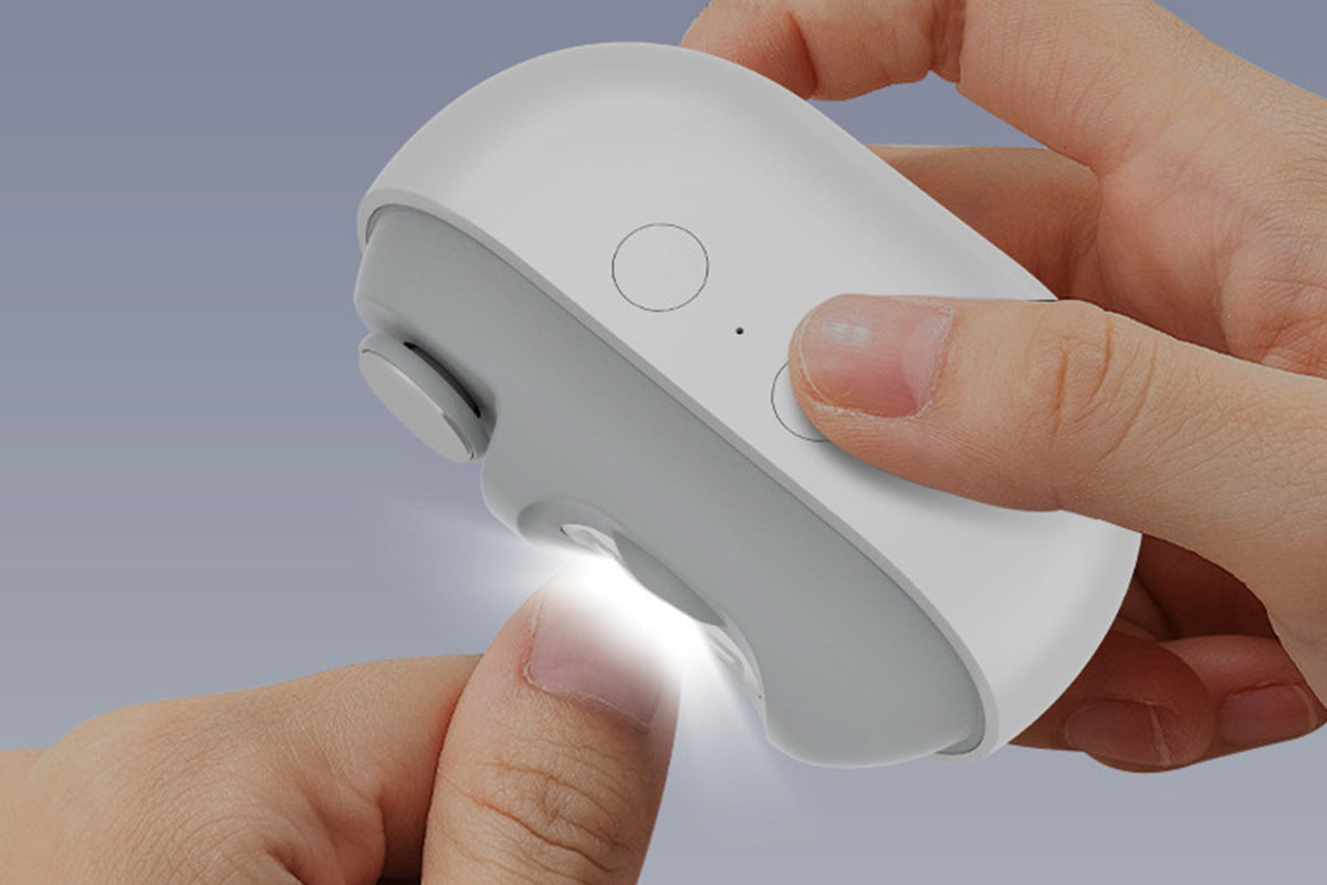 Multifunctional Electric Nail Clipper and Grinder for Safe Painless Nail Care