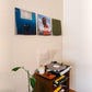 4Pcs Vinyl Wall Mount Record Wall Display Album Wall Mount for 1LP and 2LP