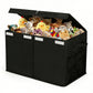 Foldable Toy Storage Organizer Box with Lid and Dividers