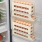 4-Tier Auto Rolling Egg Dispenser Rack