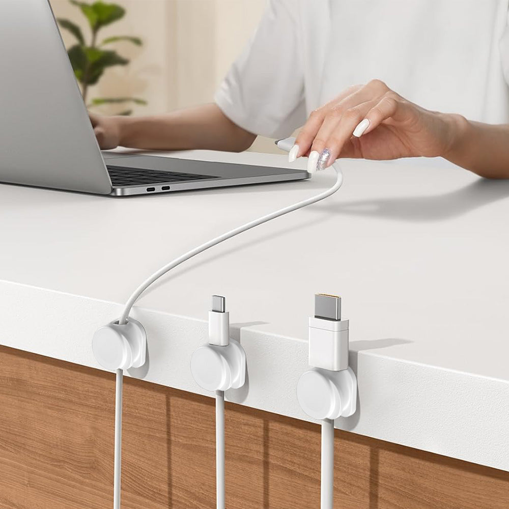 8 Pack Cord Organizer Cable Management Clips