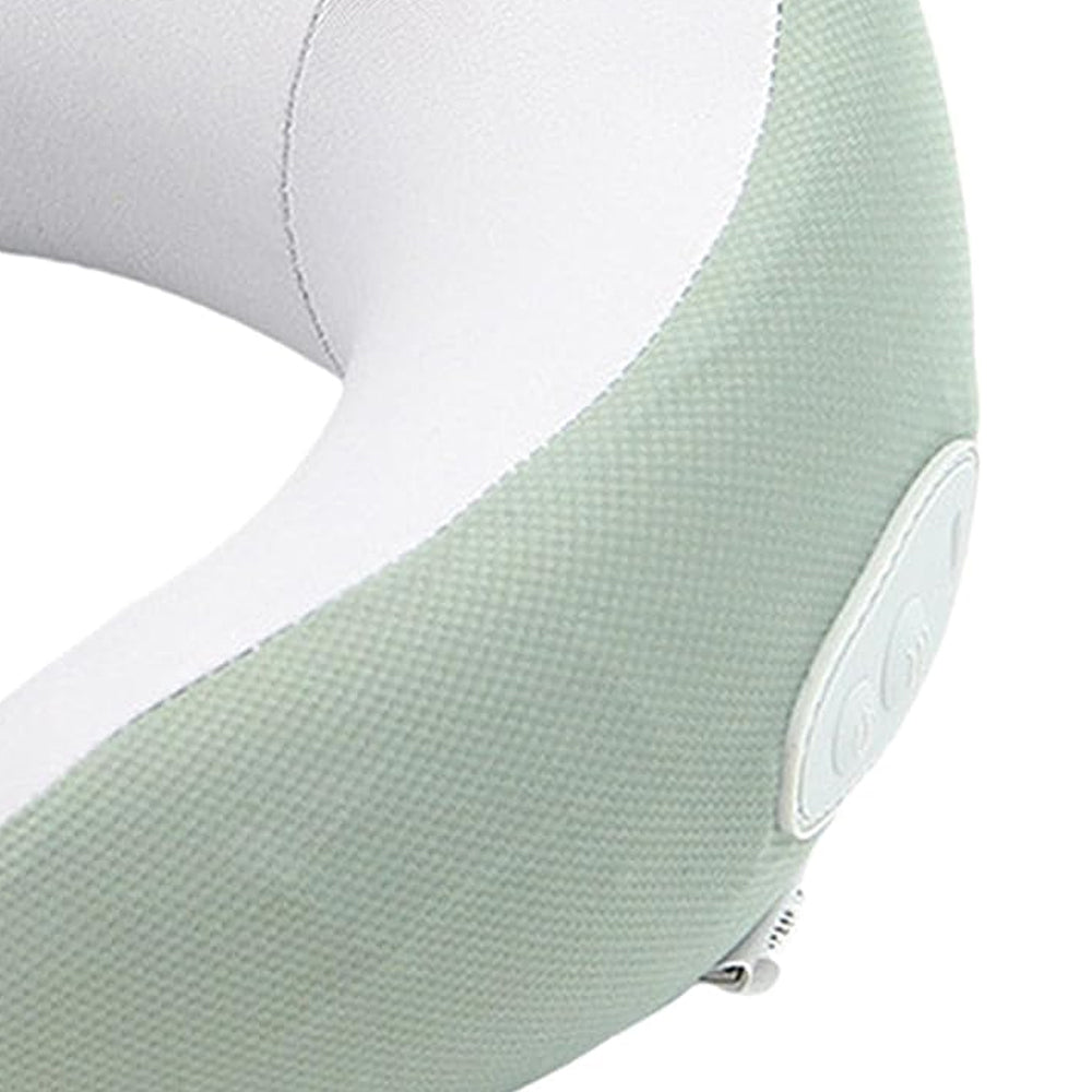 Travel U Shaped Neck Pillow Neck Massager Electric Cordless Neck Support Pillow