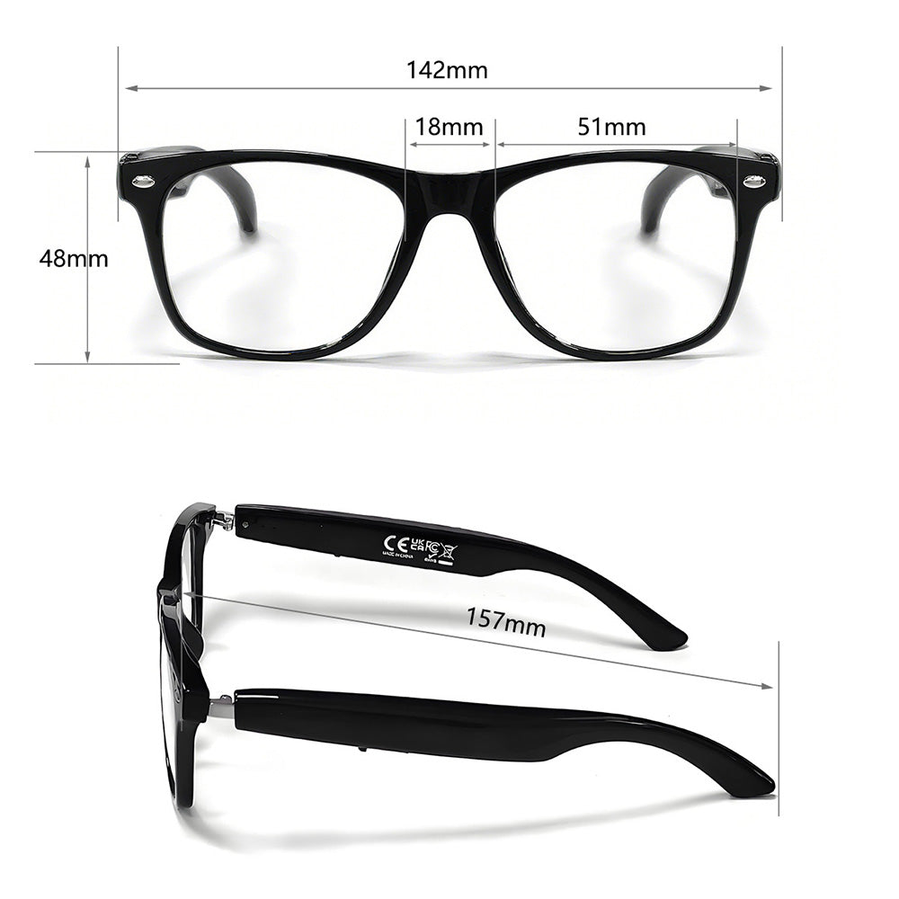 AI Smart Glasses for Men Women Bluetooth Translation Glasses with 160 Languages