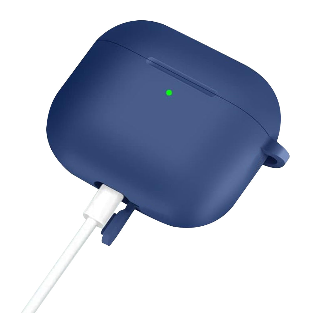Silicone Case Cover Compatible with AirPods 3rd Generation with Cleaner kit  and Keychain