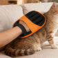 Electrostatic Pet Hair Remover Gloves Lint Brush for Furniture auto seats-Blue