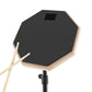20cm Rubber Practice Drum Pad with Drum Stand