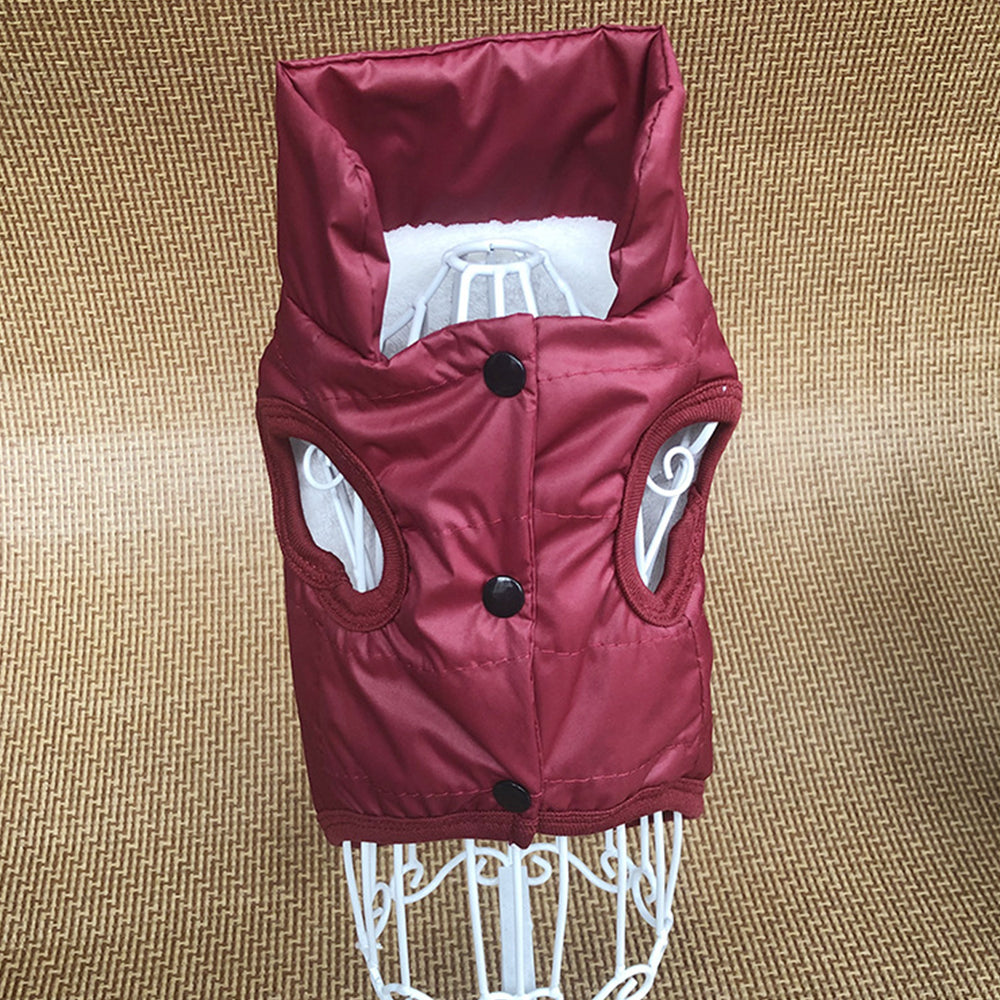 Dog Warm Coat Thickened Padded Winter Vest Jacket XL