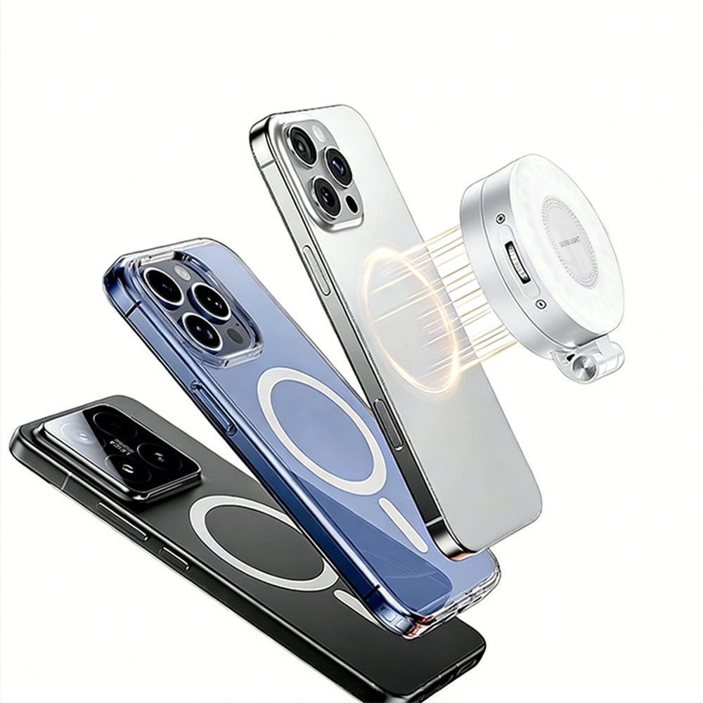 Phone Selfie Light Rechargeable Folding Phone Fill Light With Mirror