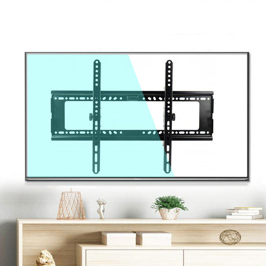 Universal Tilt TV Wall Mount Bracket Adjustable Low Profile Steel Mount
