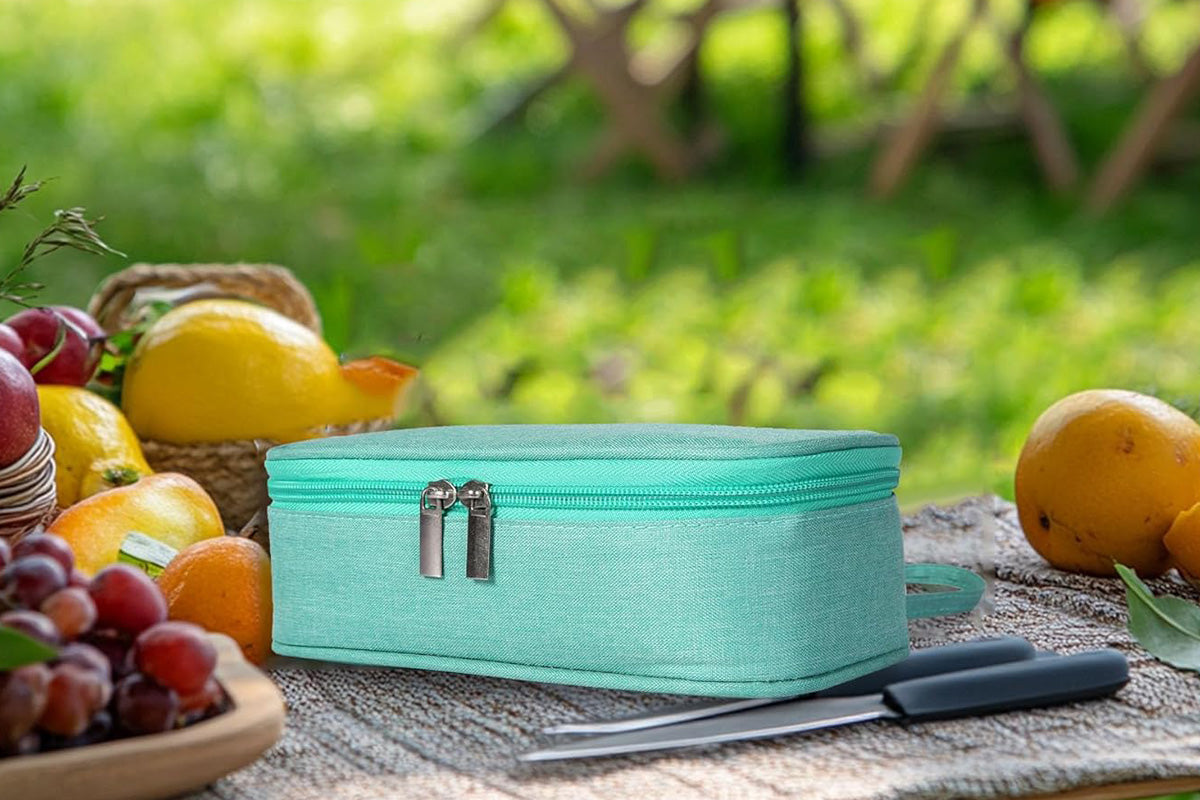 Insulated Insulin Cooling Bag Multi-Layer Medical Cooler for Diabetes Travel -Pink