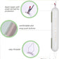 2Pcs 2-in-1 Needle Threader Seam Remover Sewing Ripper Tool