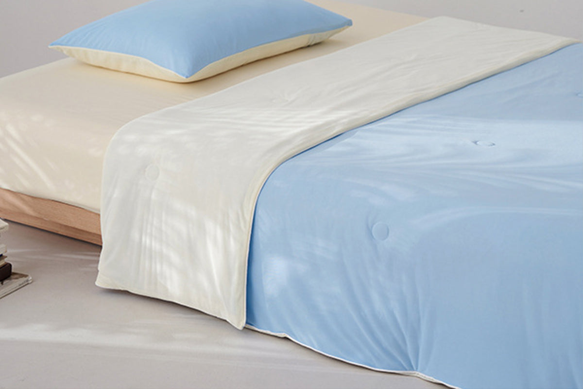 Summer Nylon Cooling Blanket Breathable Cool Feel Blanket for Hot Sleepers