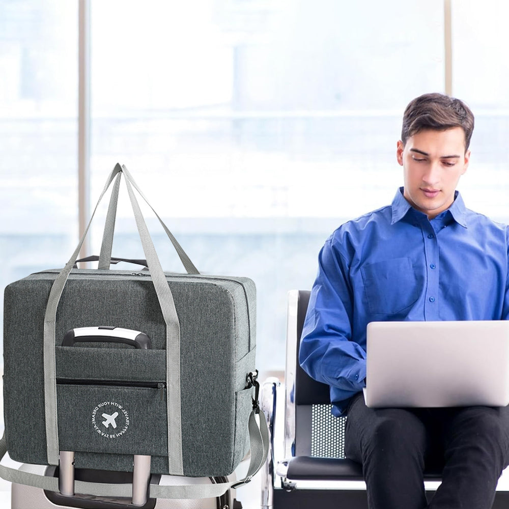 Large Capacity Foldable Travel Tote Bag