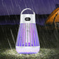 Electric Bug Zapper Portable Rechargeable Mosquito Killer Lamp Insect Fly Trap