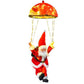 Christmas Decorations Santa Claus Parachute Lights LED Hanging Xmas Tree Decor