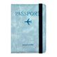 RFID Shield Passport Holder and Luggage Tag Set PU Leather Organizer