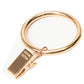 18-Pack Metal Curtain Rings Clips 4.0mm Wire 50mm Inner Diameter