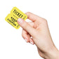1000Pcs Raffle Tickets Ticket for Events Entry Class Reward Fundraiser Prizes