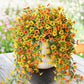 2Pcs Artificial Flowers Outdoor Hanging Faux Floral Decor for Planter Basket Window Box
