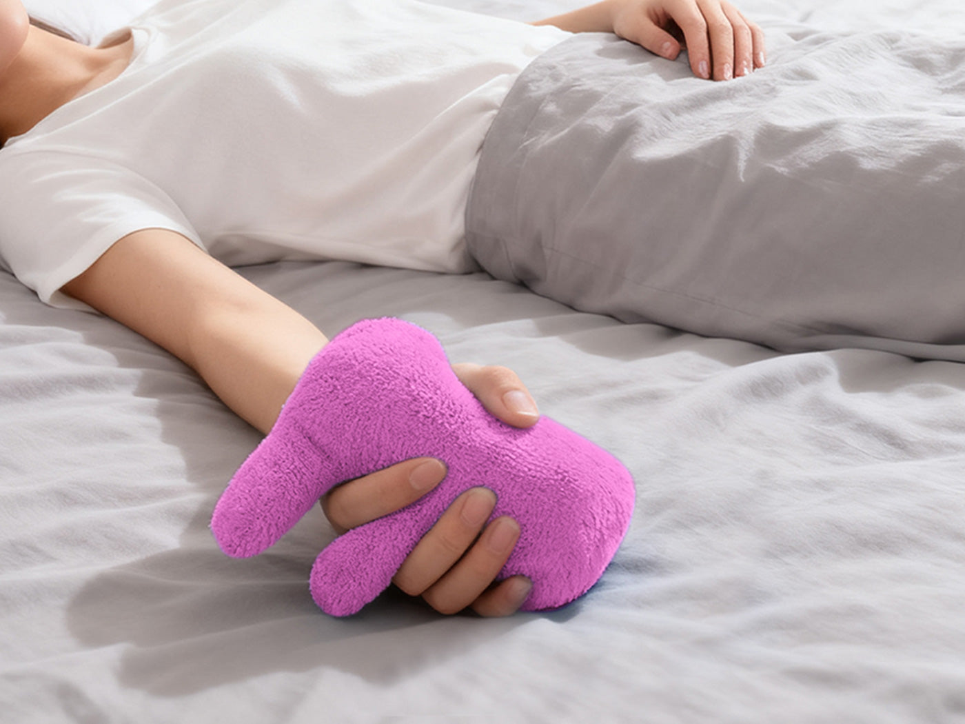 Christmas Gift Anxiety Relief Simulating Hand-Holding Sleep Aid Palm Pad Palm Cushion